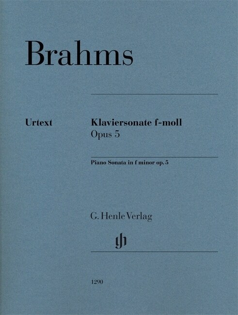 Klaviersonate f-moll op. 5 (Sheet Music)