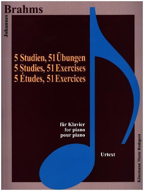 5 Studien, 51 Ubungen (Sheet Music)