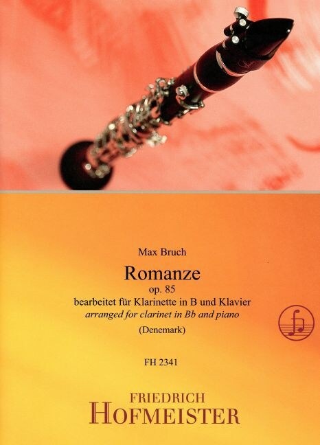 Romanze, op. 85, fur Klarinette in B + Klavier (Sheet Music)