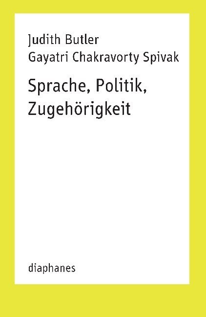 Sprache, Politik, Zugehorigkeit (Paperback)