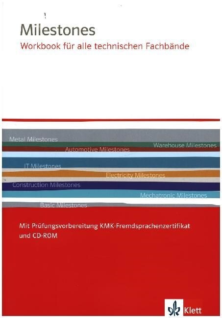 Milestones Workbook fur alle technischen Fachbande, m. Audio-CD-ROM (Paperback)