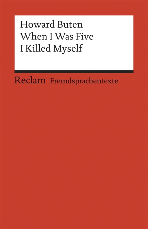 When I Was Five I Killed Myself (Paperback)