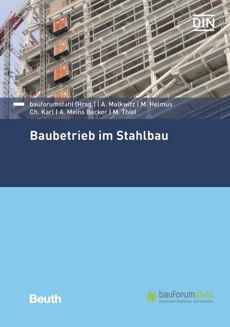 Baubetrieb im Stahlbau (Paperback)