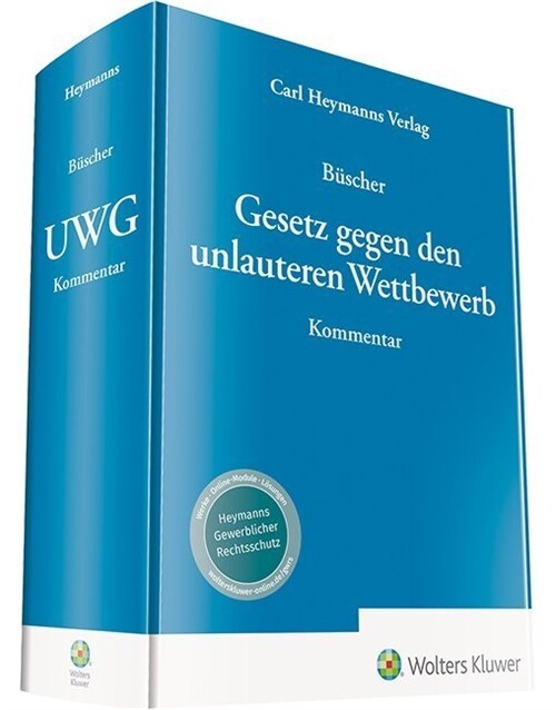 Gesetz gegen den unlauteren Wettbewerb UWG, Kommentar (Hardcover)