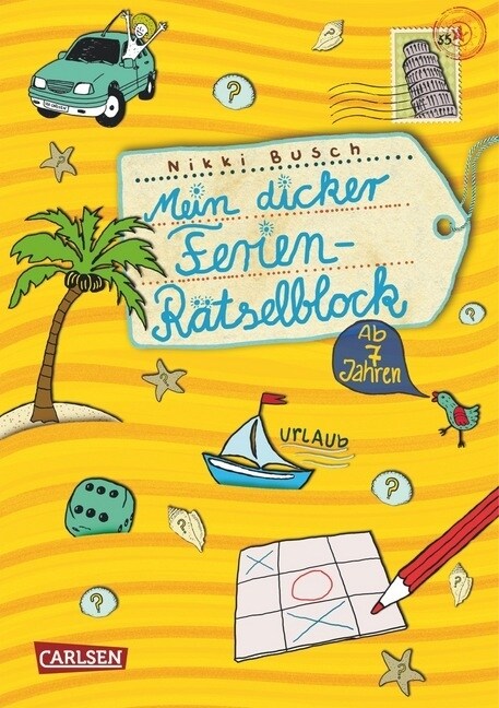 Mein dicker Ferien Ratselblock. Bd.1 (Paperback)