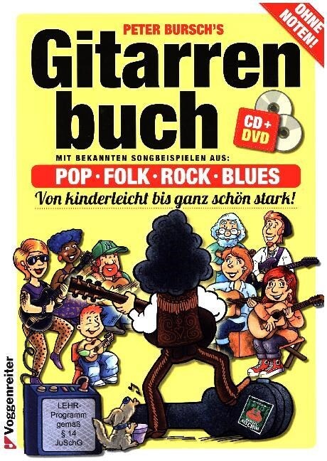 Gitarrenbuch, m. Audio-CD u. DVD. Bd.1 (Sheet Music)