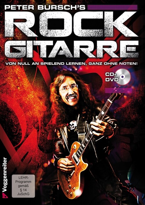 Peter Burschs Rock Gitarre, m. Audio-CD + DVD (Paperback)