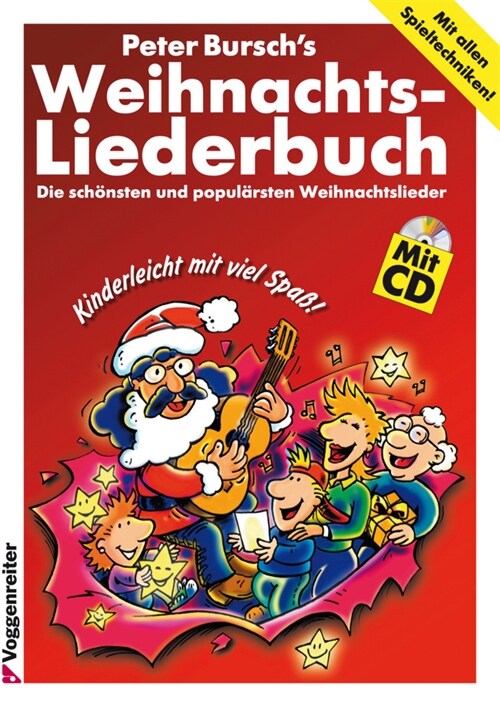 Peter Burschs Weihnachtsliederbuch, m. Audio-CD (Sheet Music)