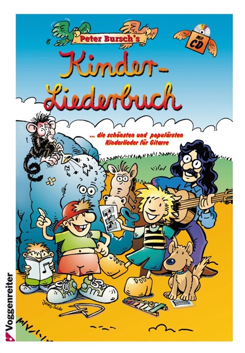 Peter Burschs Kinder-Liederbuch, m. Audio-CD (Sheet Music)