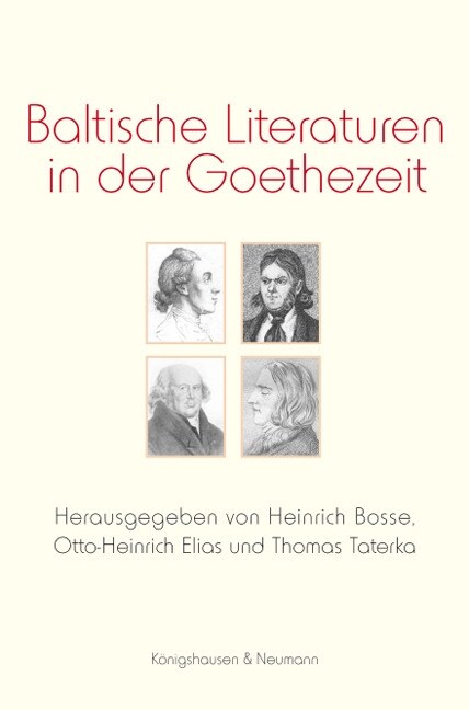 Baltische Literaturen in der Goethezeit (Paperback)