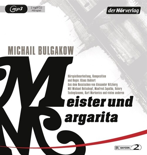 Meister und Margarita, 2 MP3-CD (CD-Audio)