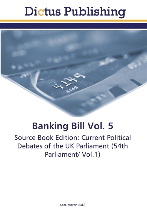 Banking Bill Vol. 5 (Paperback)