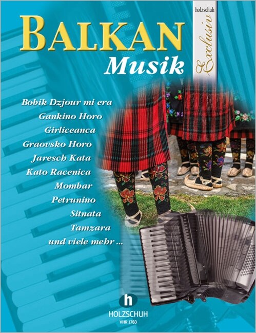 Balkanmusik, Akkordeon (Sheet Music)