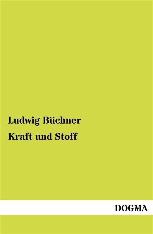 Kraft und Stoff (Paperback)