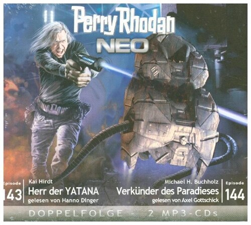 Perry Rhodan NEO - Herr der YATANA / Verkunder des Paradieses, 2 MP3-CDs (CD-Audio)