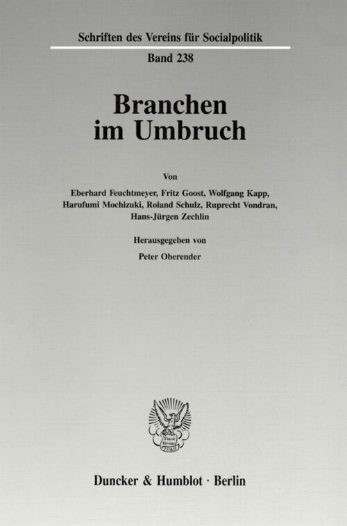 Branchen Im Umbruch (Paperback)