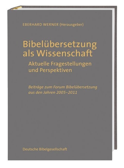 Bibelubersetzung als Wissenschaft (Hardcover)