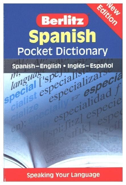 Berlitz Pocket Dictionary Spanish (Paperback)