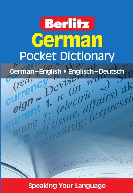 Berlitz Pocket Dictionary German (Paperback)