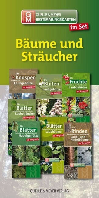 Bestimmungskarten-Set Baume und Straucher, 7 Teile (Cards)