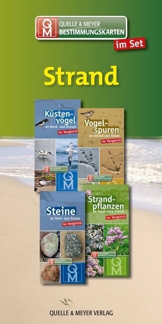 Bestimmungskarten-Set Strand, 4 Teile (Cards)
