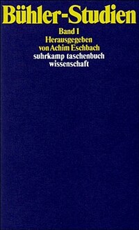 Bühler-Studien / 1. Aufl