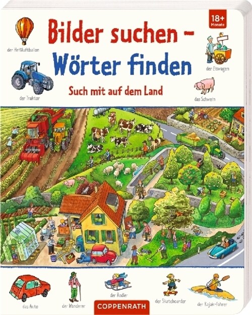 Bilder suchen - Worter finden - Such mit auf dem Land (Board Book)