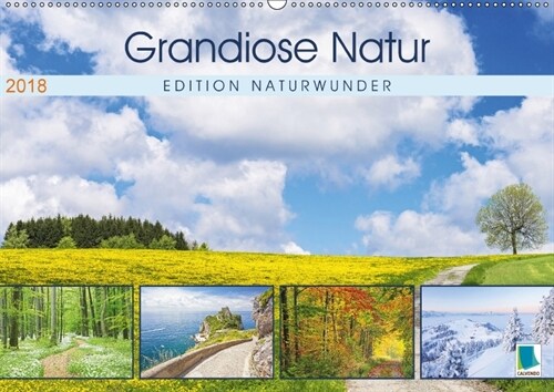 Edition Naturwunder: Wege zur Ruhe (Wandkalender 2018 DIN A2 quer) (Calendar)