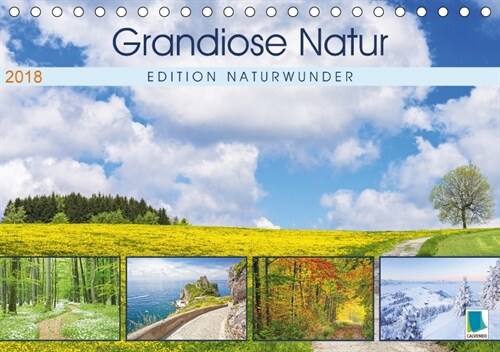 Edition Naturwunder: Wege zur Ruhe (Tischkalender 2018 DIN A5 quer) (Calendar)