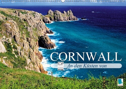 An den Kusten von Cornwall (Wandkalender 2019 DIN A2 quer) (Calendar)