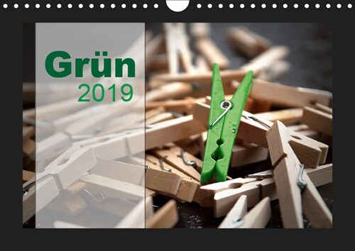 Grun (Wandkalender 2019 DIN A4 quer) (Calendar)