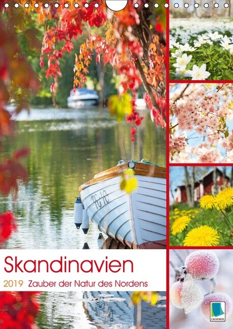 Skandinavien pur: Vom Zauber der Natur des Nordens (Wandkalender 2019 DIN A4 hoch) (Calendar)