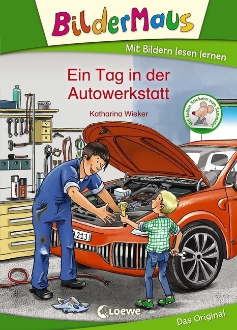 Bildermaus - Ein Tag in der Autowerkstatt (Hardcover)