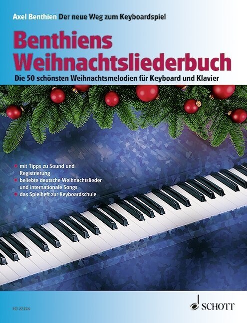 Benthiens Weihnachtsliederbuch, Keyboard und Klavier (Sheet Music)