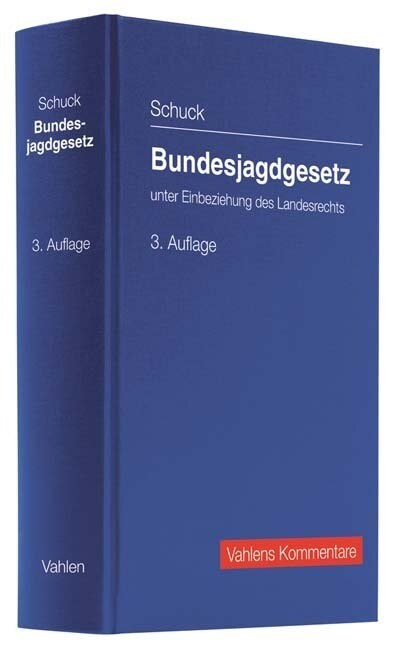 Bundesjagdgesetz (Hardcover)