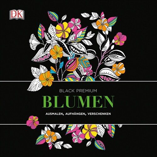 Black Premium. Blumen (Paperback)