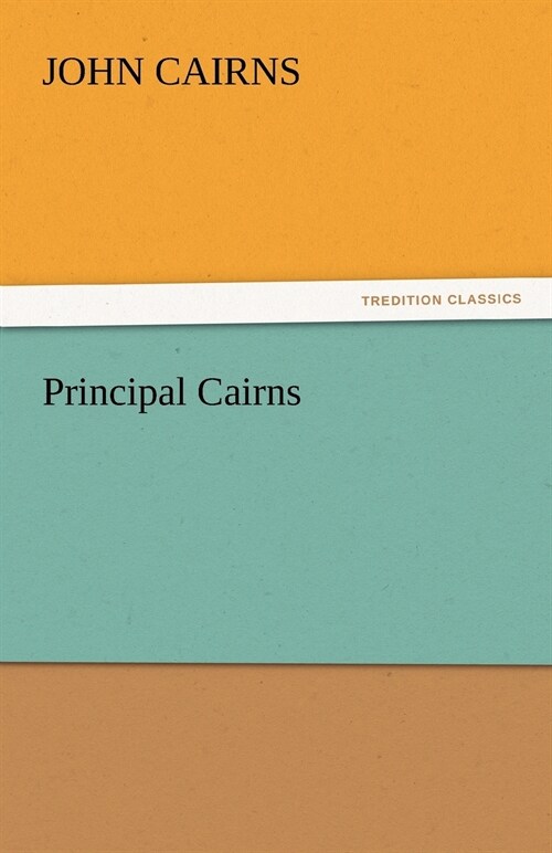 Principal Cairns (Paperback)