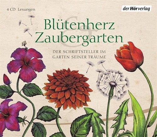 Blutenherz & Zaubergarten, 4 Audio-CDs (CD-Audio)