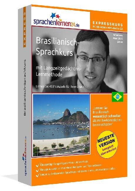 Brasilianisch-Expresskurs, PC CD-ROM m. MP3-Audio-CD (CD-ROM)