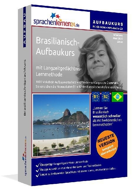 Brasilianisch-Aufbau-Sprachkurs, CD-ROM m. MP3-Audio-CD (CD-ROM)