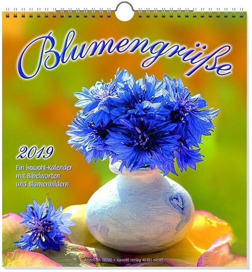 Blumengruße 2019 (Calendar)