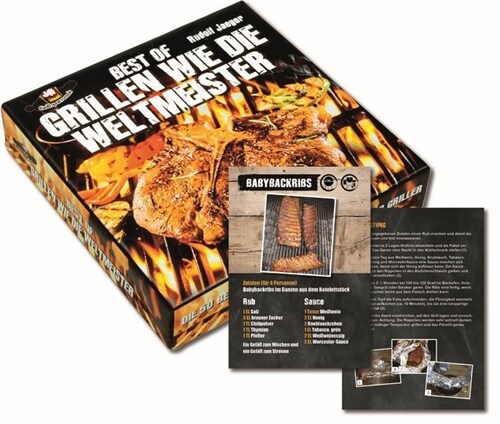 Best of Grillen wie die Weltmeister, Rezeptkarten (Cards)