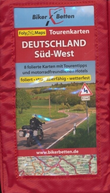 Biker Betten Set Deutschland Sud-West (Sheet Map)