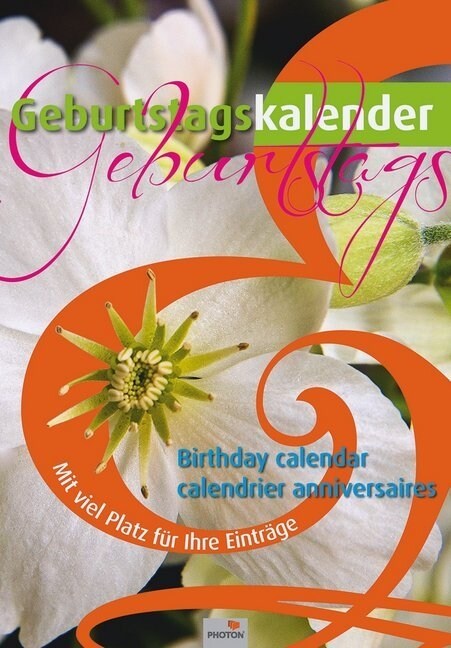 Blumen Geburtstags-Kalender (Calendar)