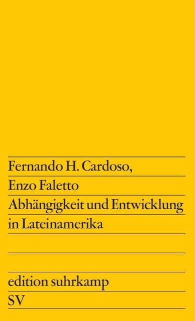 Abhangigkeit und Entwicklung in Lateinamerika (Paperback)