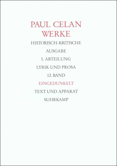 Eingedunkelt (Hardcover)