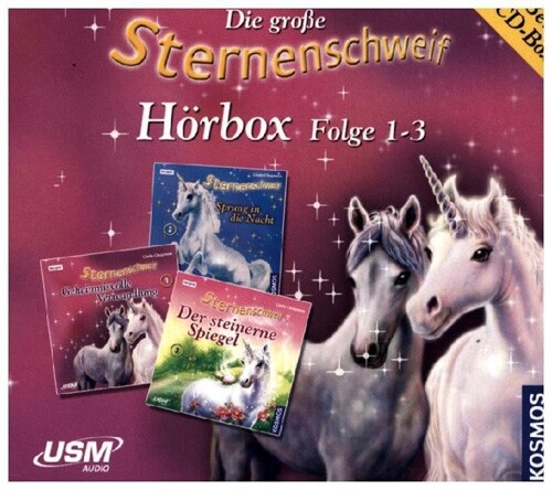 Die große Sternenschweif Horbox. Folge.1-3, 3 Audio-CDs (CD-Audio)