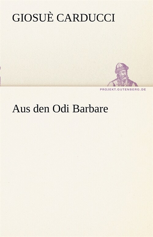 Aus den Odi Barbare (Paperback)