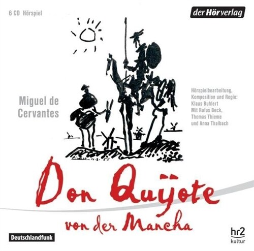 Don Quijote von der Mancha, 6 Audio-CDs (CD-Audio)