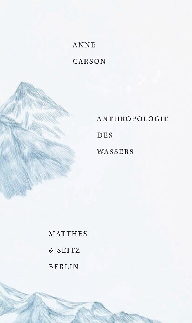 Anthropologie des Wassers (Hardcover)